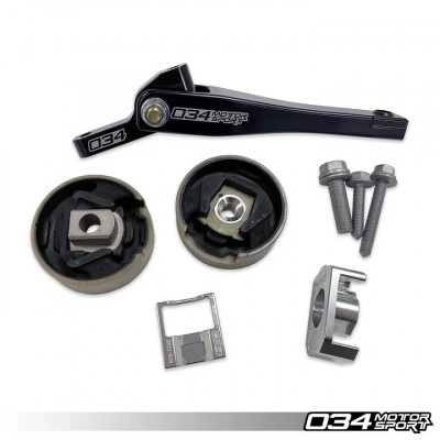 034 Billet Spherical Dogbone Mount Kit MQB/MQB EVO w/ Manual or 6-speed DSG